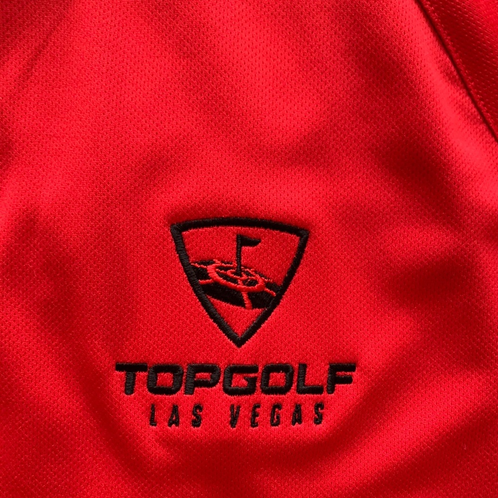 Men’s Red Golf Shirt